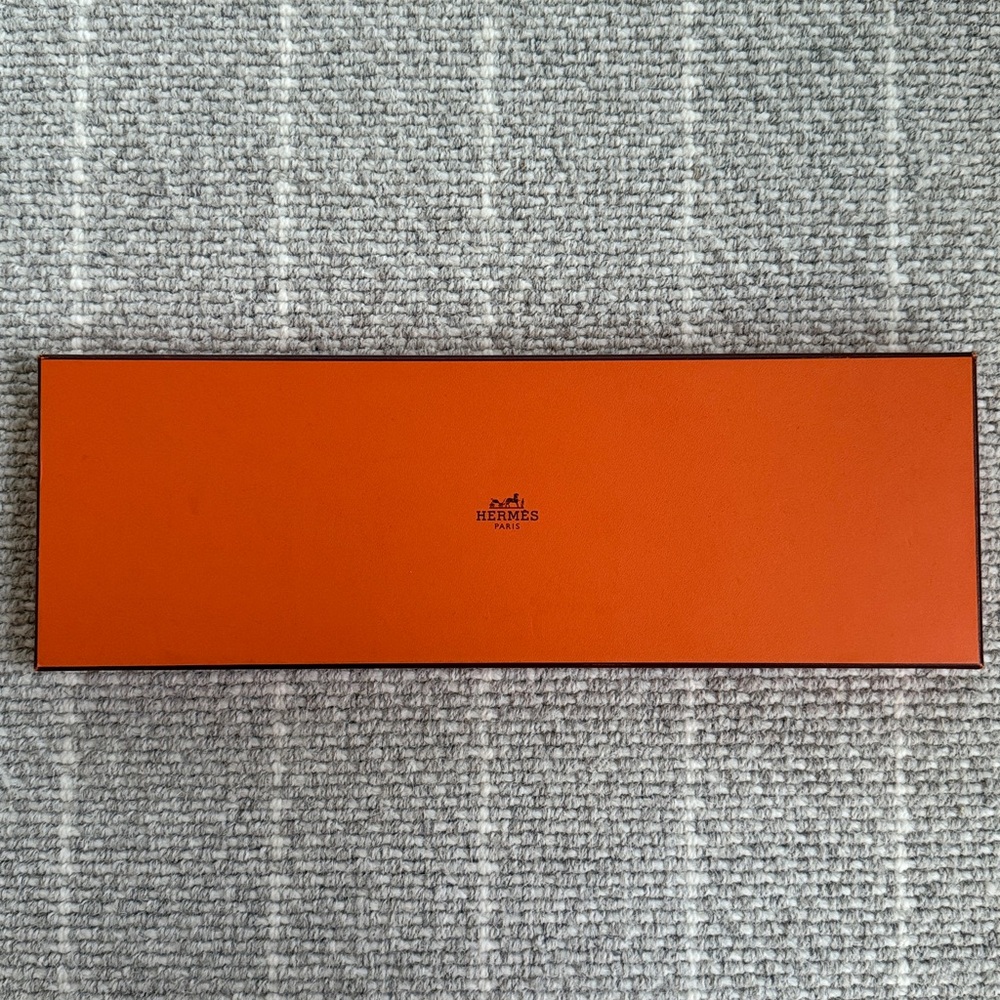 Hermès Orange Tie Box